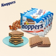 Knoppers牛奶榛子巧克力威化饼干